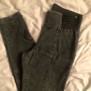 Comfortable black washed out pants